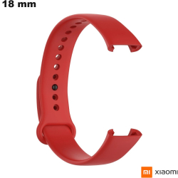Bracelet Rouge montre Xiaomi Caoutchouc antiallergie