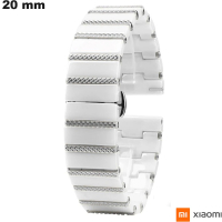 Braccialetto Bianco smartwatch Ceramica Xiaomi 20mm economico