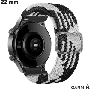 Armband Garmin Smartwatch-Band 22mm Schwarz von hoher Qualität