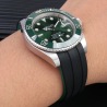 Armbanduhr Bracelet Noir 20mm Silikon Ice Watch ● Versand in 24h