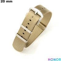 Armbanduhr intelligente Nylon 20 mm Honor Beige von hoher Qualität