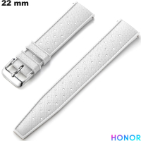 Kaufen Sie Armband Weiß Silikon Uhr Langlebig Honor 22mm