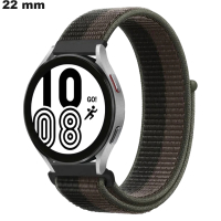 Armband Nylon 22 mm Grau für Uhr \ Kostenloser Versand