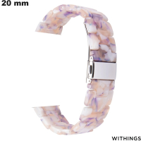 Verkauf 20 mm Withings Smartwatch Armband Rosa Harz