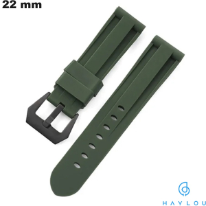 Verkauf Smartwatch-Armband Haylou Grün Gummi 22 mm