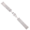 Bracelete 18mm relógio Metal Jubilee Prateado Rolex barato