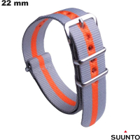 Armband Nylon Suunto Smartwatch Grau 22mm günstig