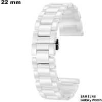 Armband Weiß 22mm Keramik für Samsung Uhr günstig