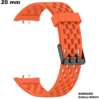 Acquistare Braccialetto in Silicone Arancione Morbido Samsung per smartwatch