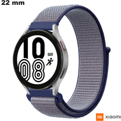 Armband Nylon Lila Xiaomi 22 mm Uhr