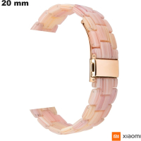 Bracelet Xiaomi 20mm Résine Rose de smartwatch  \  Livraison Gratuite