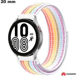 Pulsera Multicolor de 20 mm para smartwatch Huawei