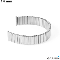 Sale Silver Elastic Bracelet 14mm for Garmin Watch
