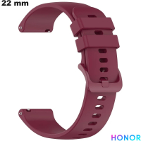Armband aus Silikon für 22 mm violette Smartwatch von Honor, hochwertig