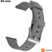 Bracciale Xiaomi per orologio intelligente Grigio 22mm Tessile economico