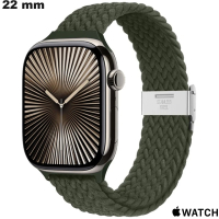 Bracelet Vert Élastique Apple Watch 22mm