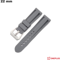 Acheter Bracelet de smartwatch 22mm OnePlus Gris Caoutchouc
