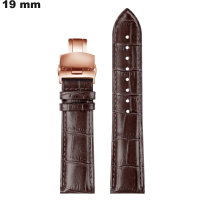 Verkauf Prestige Armband Echtleder Braun für 19 mm Uhr