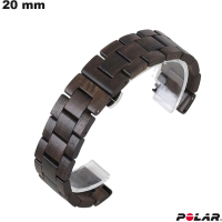 Armband Polar umweltfreundliche Smartwatch Holz 20mm günstig