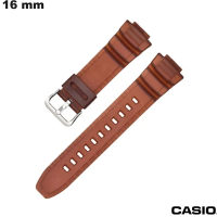 Casio horlogearmband transparant 16 mm Goedkope transparante