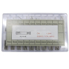 Box Gekartelde Pin Luxe Horlogeband - Diameter 1.20 - 8 tot 27 mm