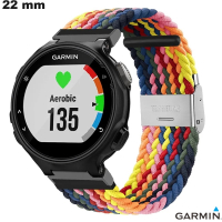 Pulsera de 22 mm de nylon para smartwatch Garmin multicolora barata