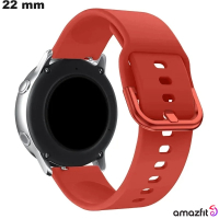 Armband Gummisilikon Antischweiß Rot für Amazfit Uhren günstig
