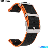 Honor Nylon-Armband für Smartwatch in Schwarz, 22 mm, von hoher Qualität