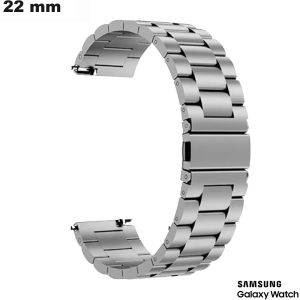Bracciale Titanio Argentato 22mm orologio connesso Samsung economico