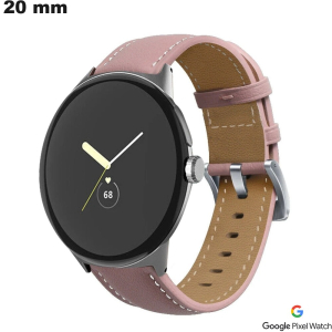 Bracelet de montre connectée Rose 20 mm Google Pixel pas cher