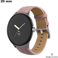 Bracelet de montre connectée Rose 20 mm Google Pixel pas cher