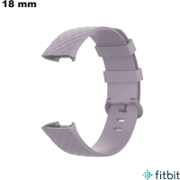 Armband FitBit Violett Gummi 18mm Uhr \ Bester Preis