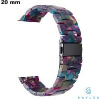 Armband Multicolor Haylou Resin 20 mm Uhr günstig