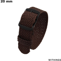 Bracelet de montre connectée Marron 20 mm Withings Nylon de qualité