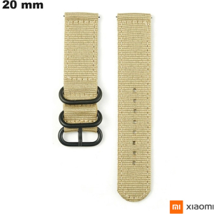 Acquistare Bracciale per orologio intelligente Tessuto 20 mm Xiaomi Beige