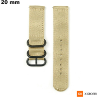 Acquistare Bracciale per orologio intelligente Tessuto 20 mm Xiaomi Beige