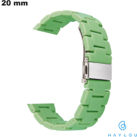 Acquista Bracciale u Vert Resina Haylou per smartwatch 20 mm