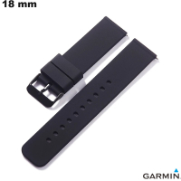 Armband Schwarz 18 mm Garmin Smartwatch Silikon von hoher Qualität