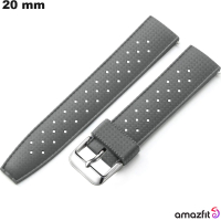 Pulsera de Silicona 20 mm Amazfit Gris reloj inteligente barato