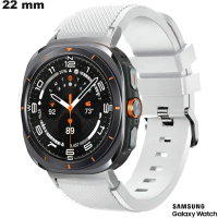 Verkauf Weißes Samsung-Uhrenarmband aus Gummi 22 mm