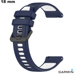 Bracelet Bleu de montre intelligente 18 mm Garmin