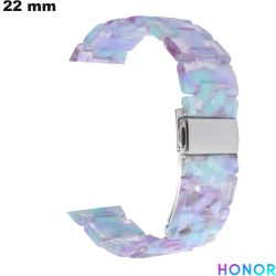 Pulseira Multicolorida de Resina Honor para relógio conectado