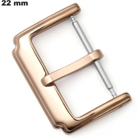 Fermoir 22 mm voor armband Roestvrij staal Gouden rozenvriendelijke prijs