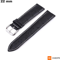 Bracciale Nero Xiaomi 22 mm Stile croco: Qualità Premium
