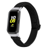 Bracelet Nylon pour montre Samsung Noir 16 mm