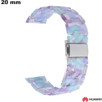 Bracciale in resina Huawei per smartwatch 20 mm multicolore economico