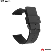 Armband Huawei Schwarz für Handballuhr 22 mm ● Einfache Montage