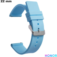 Armband Muskeltraining Honor Uhr Blau 22 mm Silikon günstig