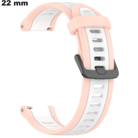 Bracelet 22 mm Caoutchouc Rose pour montre : Frais de Port 3,99€