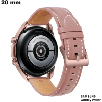 Hochwertiges 20-mm-Rose Smartwatch-Armband für Samsung